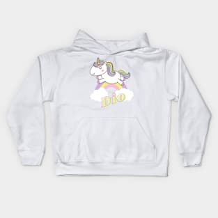 dio ll unicorn Kids Hoodie